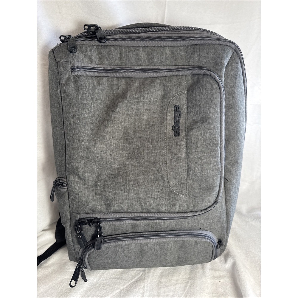 eBags Professional Slim Junior Laptop Backpack - Heathered Graphite Excellent